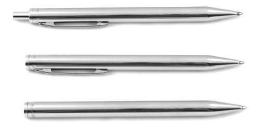 59 PEN CLICK CLIP C30 RVS D